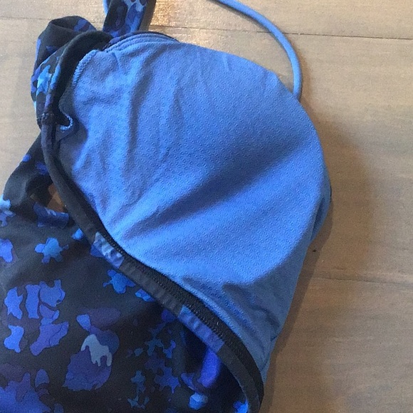 LULULEMON FREE TO BE BLUE SPORTS BRA - Picture 3 of 11